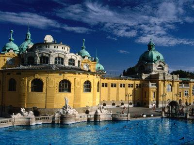 Szechenyi Thermal Bath Spa Budapest Hungary