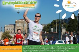 jótékonysági futás a Budapest Maratonon