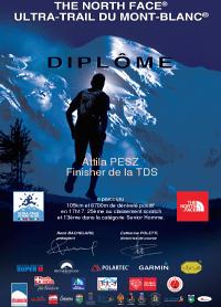 Psz Attila Ultra Trail Du Mont-Blanc Diploma