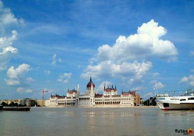 Budapest Országház és a Duna