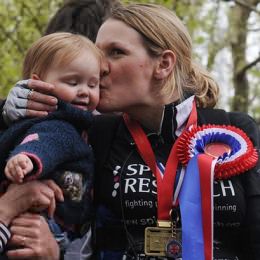 16 nappal a London Marthon rajtja után a célban