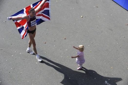 A női győztes Paula Radcliffe 