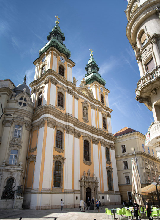 A megújult fővárosi V. kerületi Egyetemi Kisboldogasszony-templom