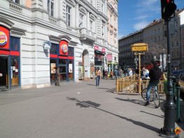 Oktogon és a Burger King valamint a Földalatti