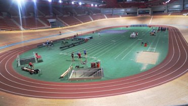 A bécsi fedett pályás verseny színhelye, a Dusika Hallen Stadion