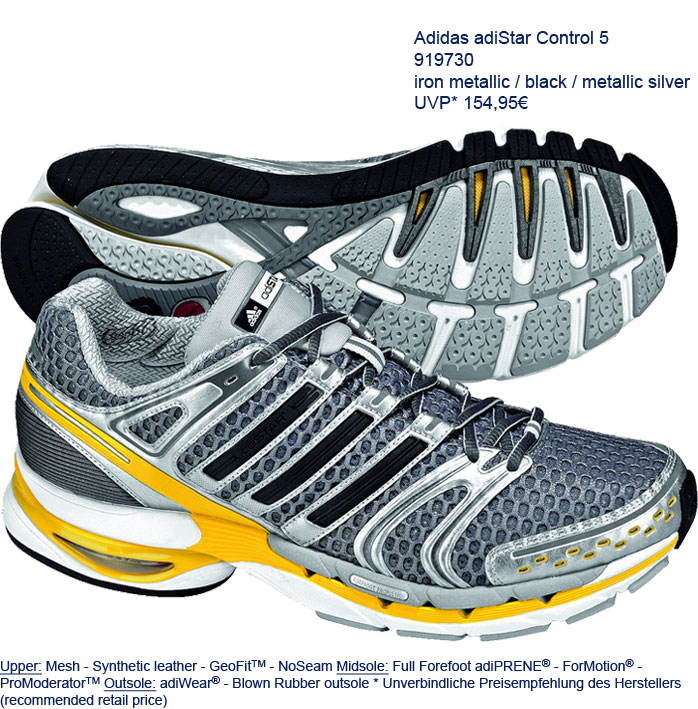 futócipők, Adidas adiStar Control 5 futócipő
