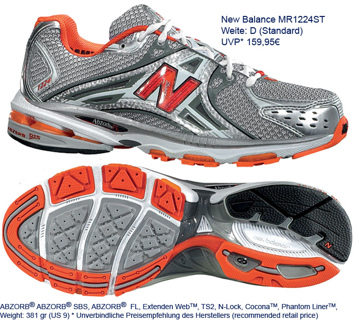 futócipők, New Balance 1224 futócipő