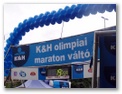 Budapest Maraton és félmaraton váltófutás rajtkapu