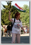 magyar szurkoló a Prága maratonon