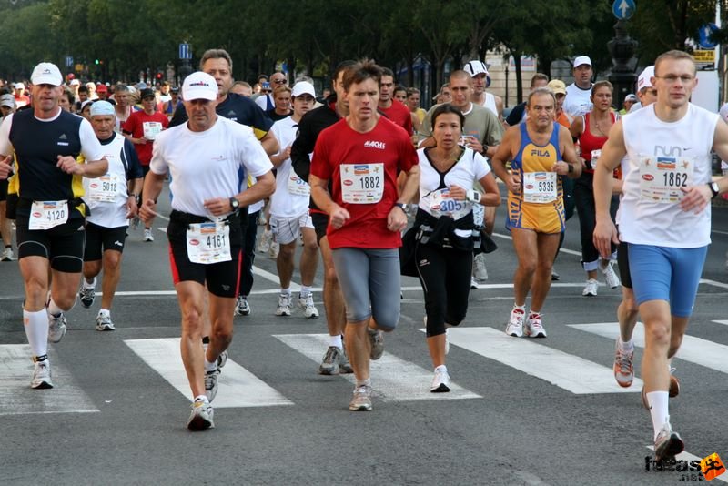 Budapest Marathon in Hungary,, Budapest marathon runners