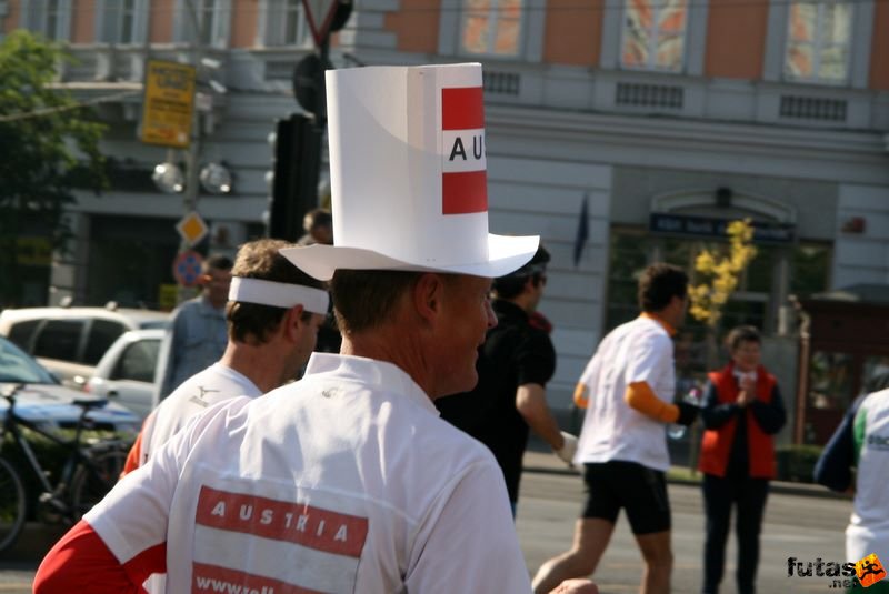 Budapest Marathon Runners from Austria Budapest Marathon in Hungary,, Runners from Austria