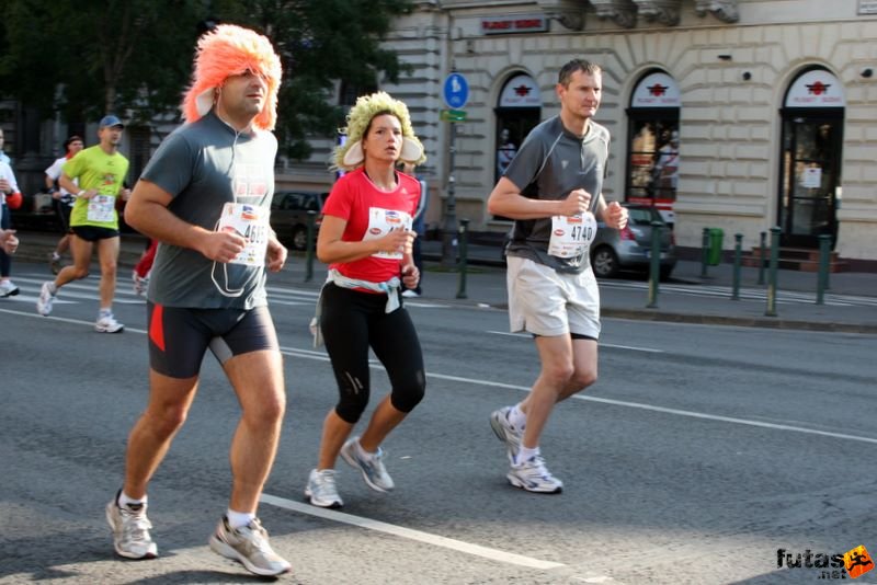 Budapest Marathon in Hungary,, Fraisse Thierry