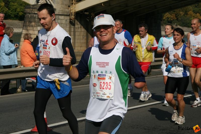 Budapest Marathon in Hungary,, Boronkay Péter