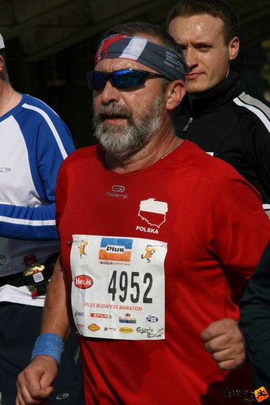 Budapest Marathon Obstarczyk Andrzej, Polska Budapest Marathon in Hungary,, Obstarczyk Andrzej, Polska