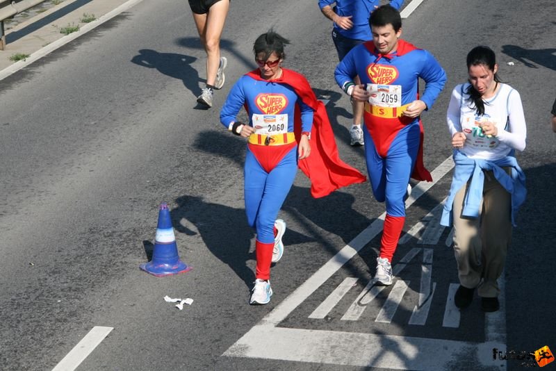 Budapest Marathon Super Hero Marathon runners Budapest Marathon in Hungary,, Super Hero Marathon runners