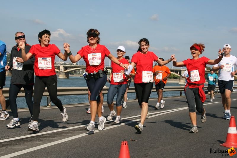 Budapest Marathon Women runners Budapest Marathon in Hungary,, Women runners