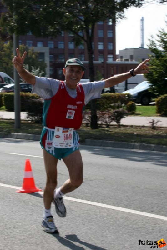 Budapest Marathon in Hungary,, Hungarian runner