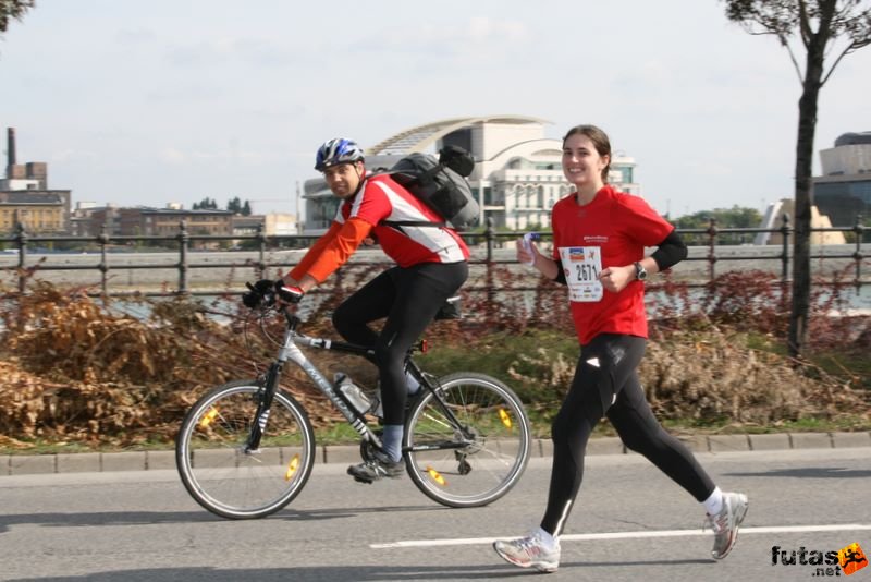 Budapest Marathon Burján Krisztina maraton futó Budapest Marathon in Hungary,, Burján Krisztina maraton futó