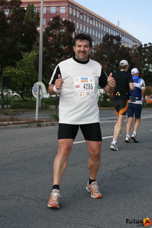 Budapest Marathon in Hungary,, Tentelier Bruno, Sacy le Grand