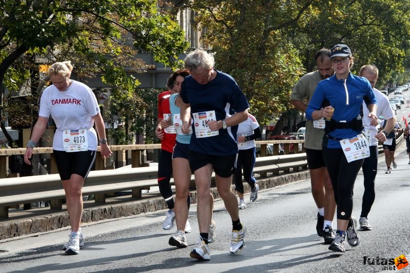Budapest Marathon in Hungary,, nyugati felüljáró