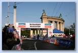 Budapest Marathon in Hungary, Budapest Hősök tere, Budapest Heroes Square