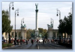 Budapest Marathon in Hungary, Budapest heroes square