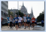 Budapest Marathon in Hungary, marathon runners