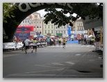 Prága Maraton futás Praga Marathon Finish