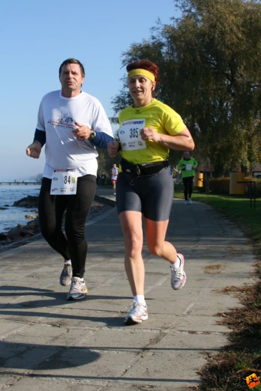 Balaton Maraton harmad maraton Siófok Ruthart Vilmos, Róthné Mong Márta Balaton Maraton 1/3 marathon futás Siófok, Ruthart Vilmos, Róthné Mong Márta