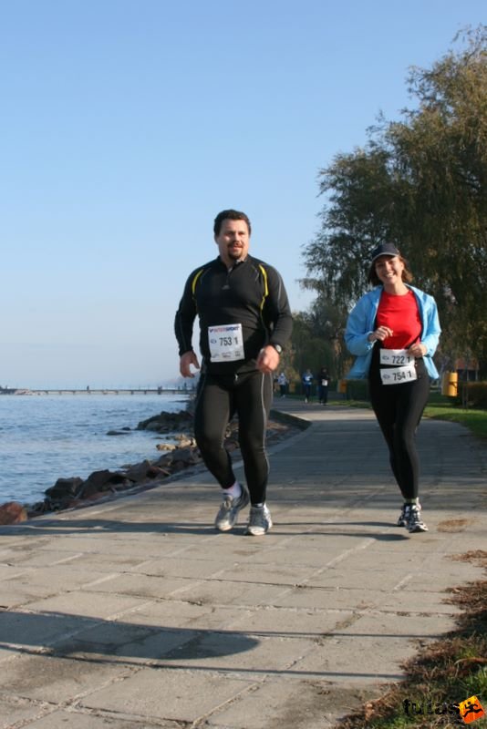 Balaton Maraton harmad maraton Siófok Kókusz, Fruzsi Balaton Maraton 1/3 marathon futás Siófok, Kókusz, Fruzsi