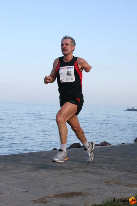 Balaton Maraton harmad maraton Siófok Mucsi Zoltán, PVSK Pécs Balaton Maraton 1/3 marathon futás Siófok, Mucsi Zoltán, PVSK Pécs