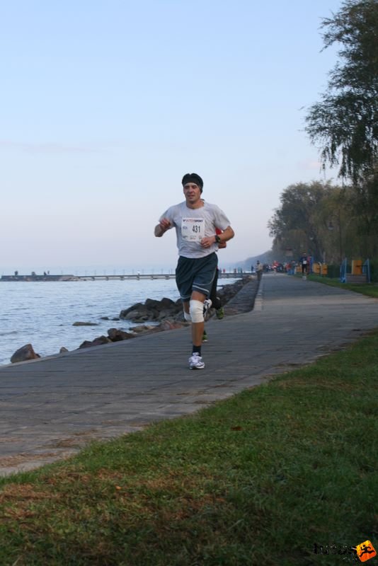 Balaton Maraton harmad maraton Siófok Rapos Sándor Balaton Maraton 1/3 marathon futás Siófok, Rapos Sándor