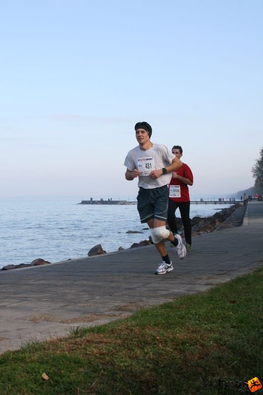 Balaton Maraton harmad maraton Siófok Rapos Sándor Balaton Maraton 1/3 marathon futás Siófok, Rapos Sándor