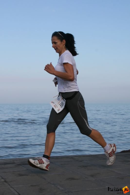 Balaton Maraton harmad maraton Siófok Rácz Adél Balaton Maraton 1/3 marathon futás Siófok, Rácz Adél