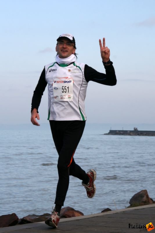 Balaton Maraton harmad maraton Siófok Milán László Oroszlány Balaton Maraton 1/3 marathon futás Siófok, Milán László Oroszlány