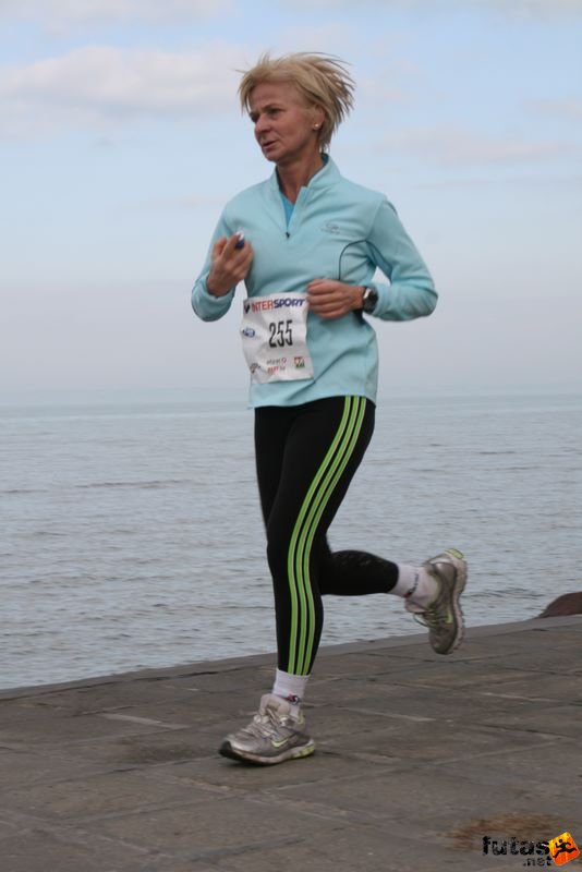 Balaton Maraton harmad maraton Siófok Kovács Lászlóné Balaton Maraton 1/3 marathon futás Siófok, Kovács Lászlóné