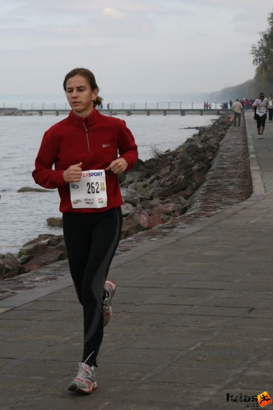 Balaton Maraton harmad maraton Siófok Kocsisné Szabó Ildikó Balaton Maraton 1/3 marathon futás Siófok, Kocsisné Szabó Ildikó