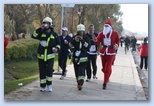 Balaton Maraton futás tűzoltó és mikulás félmaraton