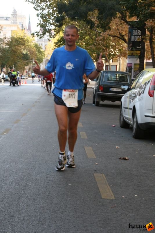 Budapest Maraton futás 2009, Péter