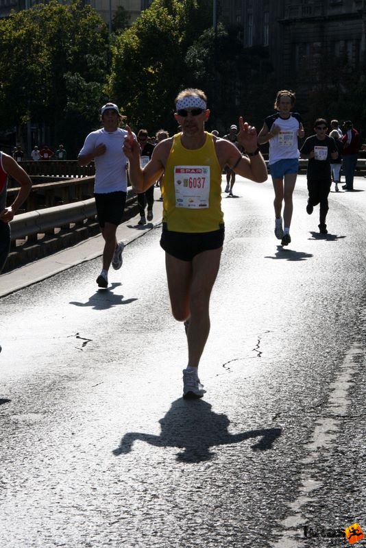 Budapest Maraton futás 2009, Steve