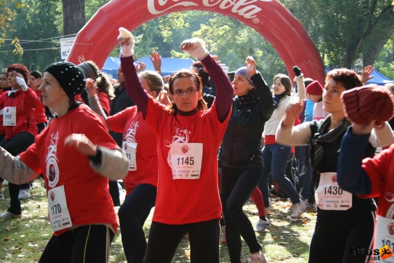 Coca-Cola Női Futás Testébresztő Női Futógála  2009, bemelegítés