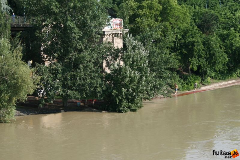 Duna áradása Budapesten img_4586.jpg Duna a Margitszigeten Duna áradása Budapesten, img_4586.jpg, Duna a Margitszigeten