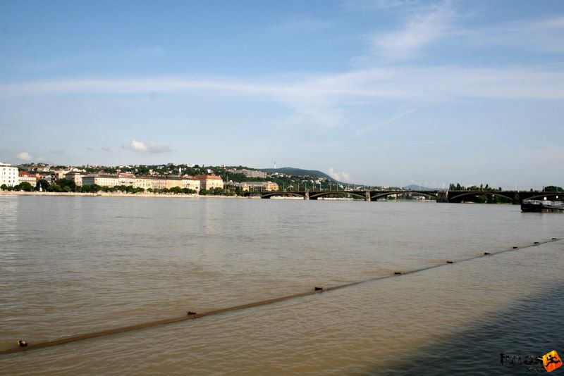 Duna áradása Budapesten img_4625.jpg Duna az alsó rakparton, csak a korlát látszik ki Duna áradása Budapesten , Duna az alsó rakparton, csak a korlát látszik ki