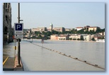 Duna áradása Budapesten Budai várnegyed