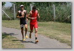 Tisza-tó Kisköre Triatlon futás képek 