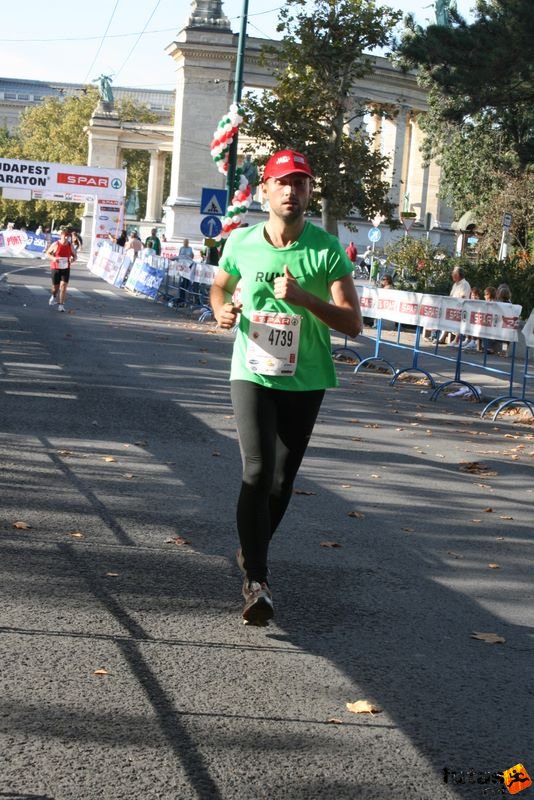 Spar Budapest Marathon 2009 Würfl Benjamin, Bratislava Spar Budapest Marathon in Hungary Spar Budapest Marathon finish 2009, Würfl Benjamin, Bratislava