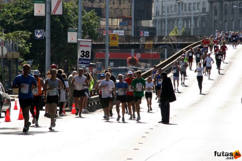 Spar Budapest Maraton 2009 Nyugati felüljáró, Budapest Marathon 38 km 24 Spar Budapest Maraton futóverseny 2009, Nyugati felüljáró, Budapest Marathon 38 km