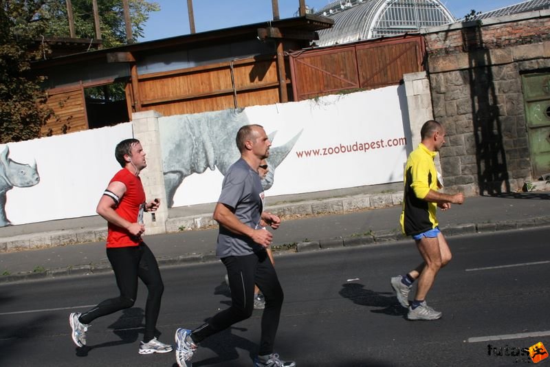 Spar Budapest Maraton 2009 futás az álatkertnél Spar Budapest Marathon, Run in Hungary Spar Budapest Marathon Hungary 2009, futás az álatkertnél