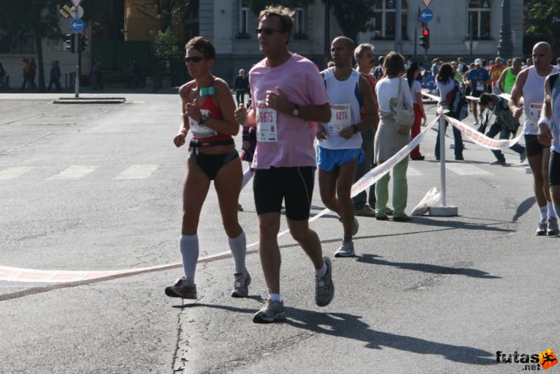Spar Budapest Maraton 2009 Basuyaux Pascale, Debosque Damien Spar Budapest Marathon, Run in Hungary Spar Budapest Marathon Hungary 2009, Basuyaux Pascale, Debosque Damien