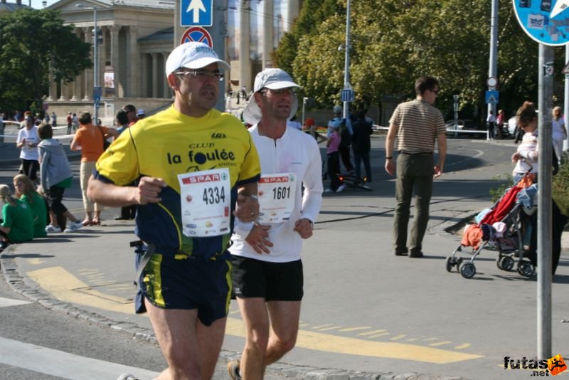 Spar Budapest Maraton futás 2009, Fontaine Ricky, Canada Quebec, Répássy Gábor, Tök